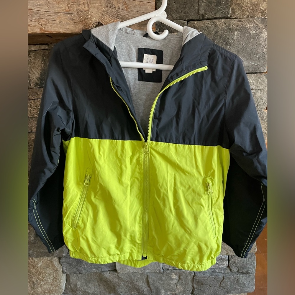 Gap Kids Jersey-Lined Windbreaker Jacket